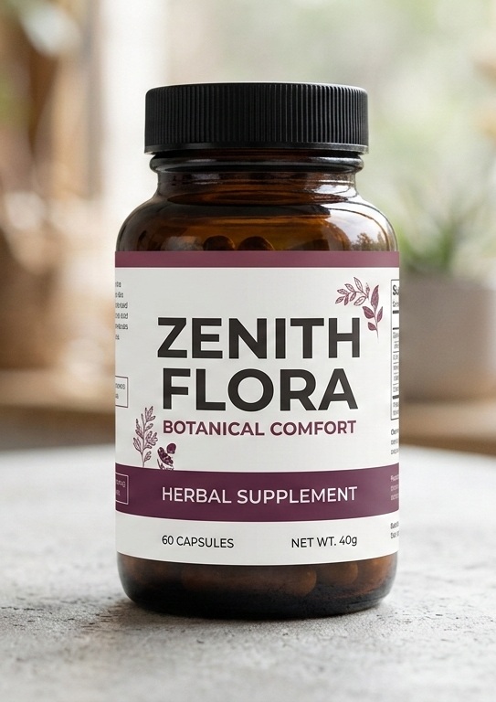 Zenith Flora supplement bottle